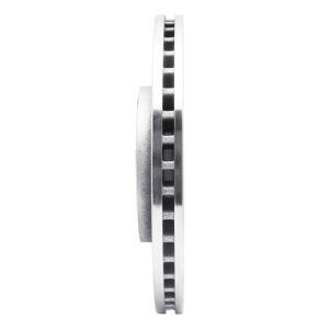 Jeep Grand Cherokee Brake Rotor (1) - Front Right - R1 Concepts - Drilled & Slotted - Silver - `06-`10